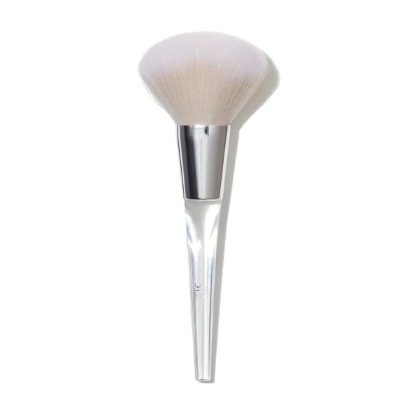 e.l.f. Precision Powder Brush – Large Vegan Brush for Pressed & Loose Powder, Bronzer, Highlighter & Blush