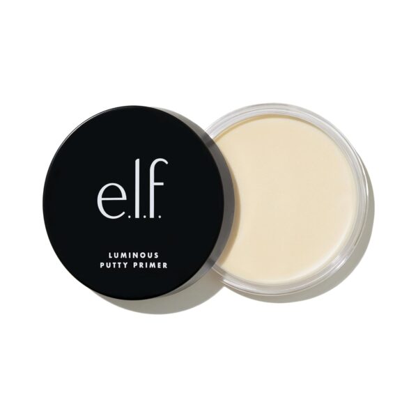 e.l.f. Luminous Putty Primer – Hydrating, Illuminating & Smoothing Makeup Base, 0.74 oz
