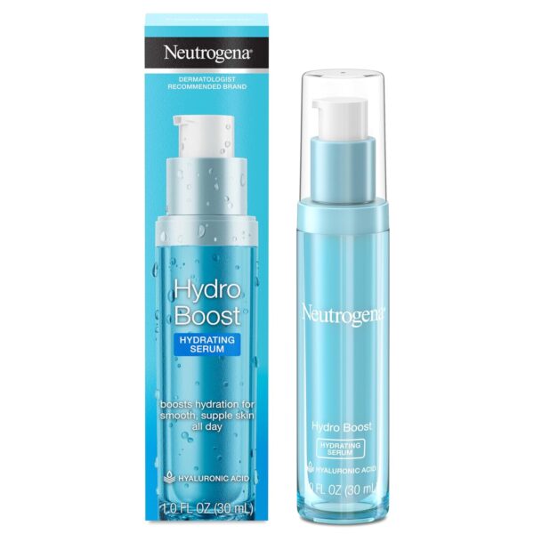 Neutrogena Hydro Boost Hyaluronic Acid Serum, Oil-Free Hydration 1 fl oz