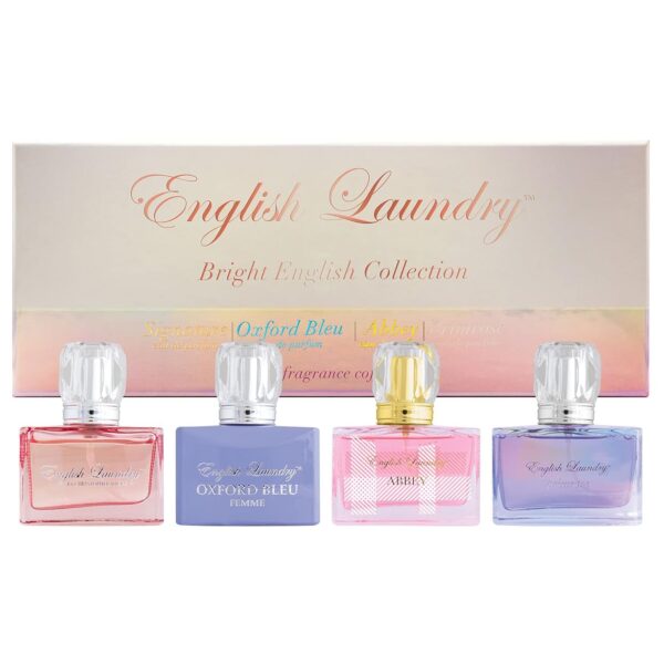 Bright English Collection by English Laundry Eau De Parfum, 0.68 Fl Oz (Pack of 4)