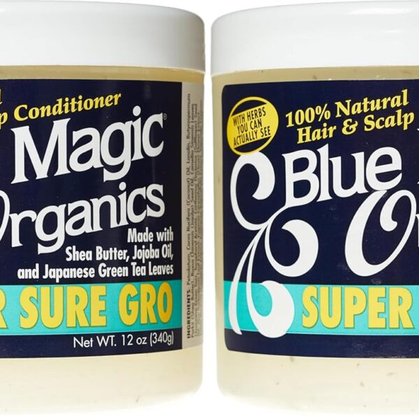 Blue Magic Super Sure Hair Growth Product, 12 Ounce (Pack of 2)