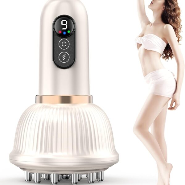 REDLOOK Lymphatic Drainage & Anti-Cellulite Massager – Microcurrent, Heat & Vibration Body Sculpting Tool