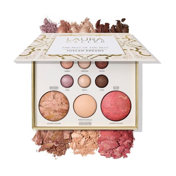 Laura Geller Best of the Best Baked Palette – Bronzer, Blush, Highlighter & Eyeshadows